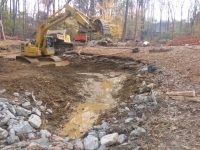stream restoration project