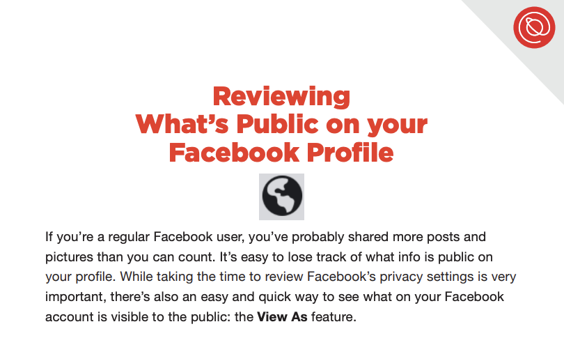 Review Facebook Privacy - Senior Planet